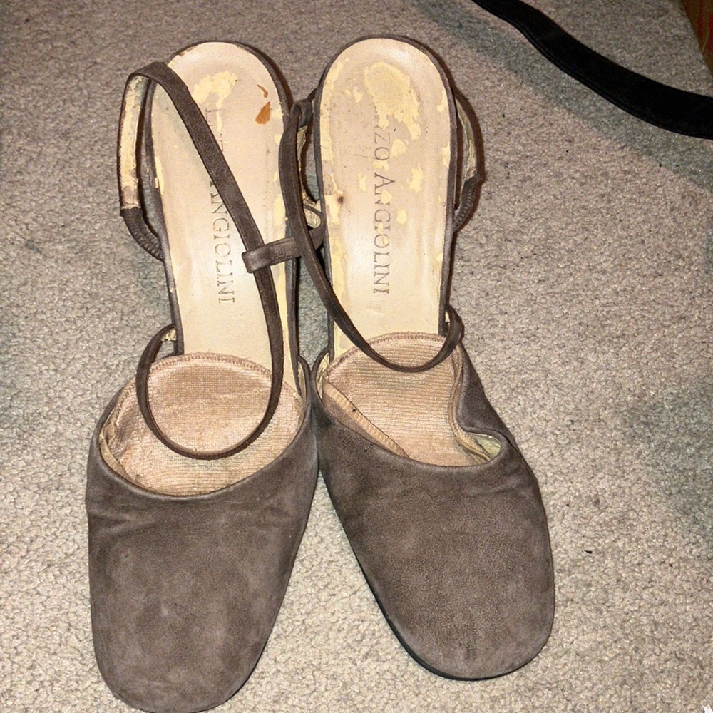 Enzo Angiolini Wedges Brown Size 10M